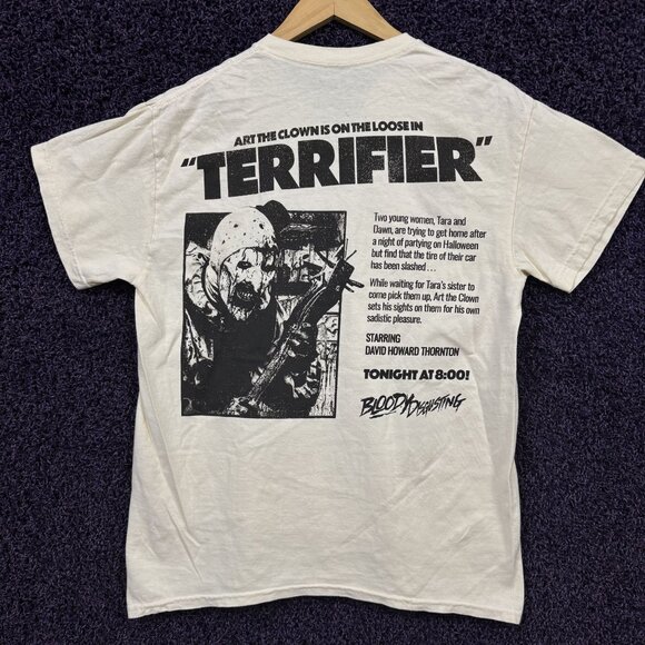 Terrifier X Bloody Disgusting Horror Tshirt size medium - Picture 4 of 5